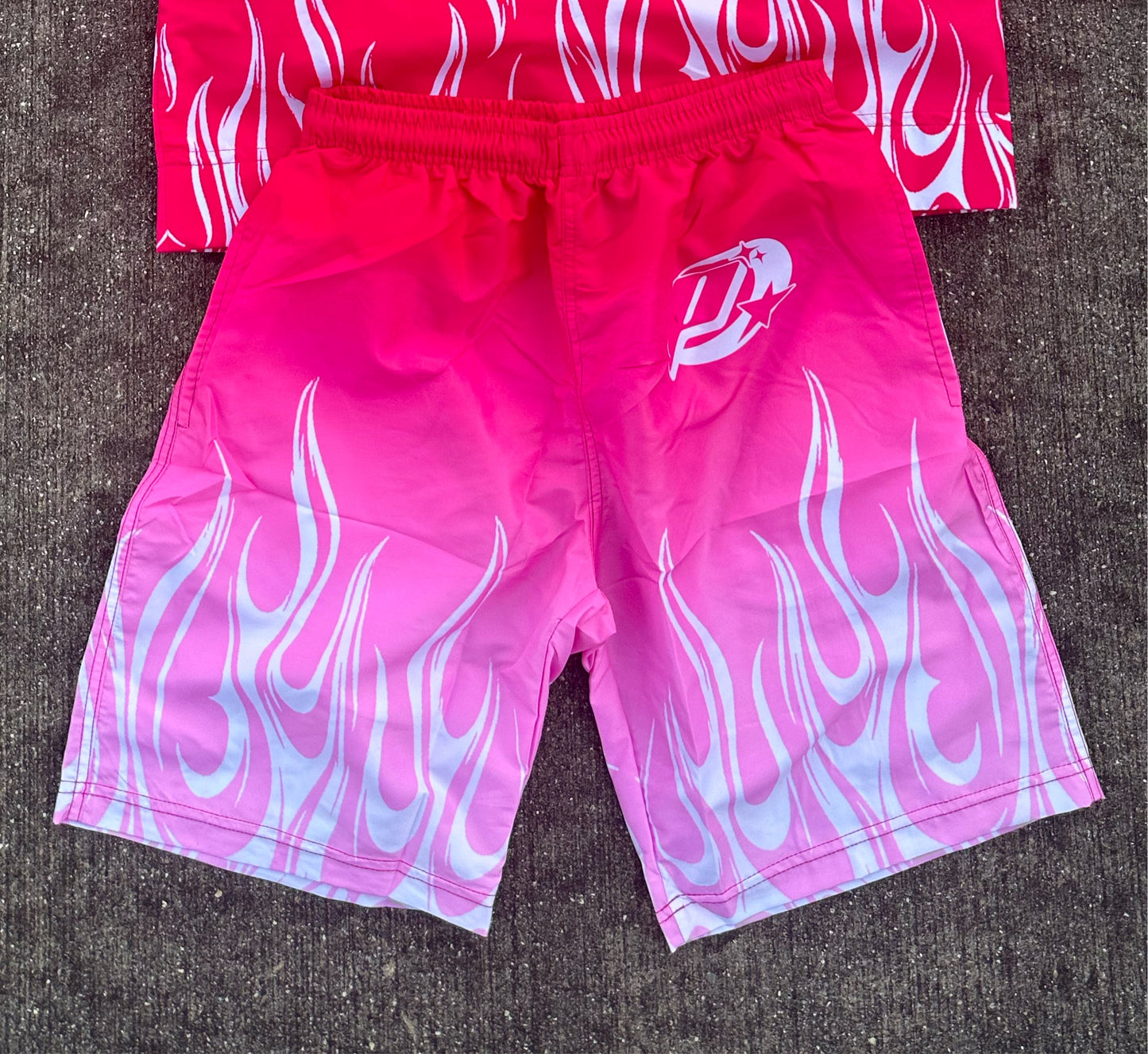 Peezy Flame Shorts