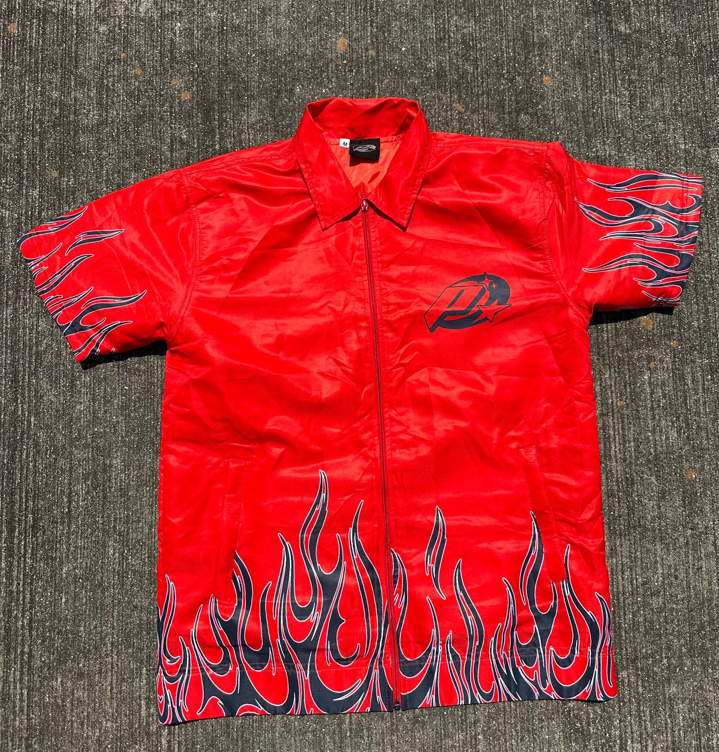 Peezy Flame Collar Shirt