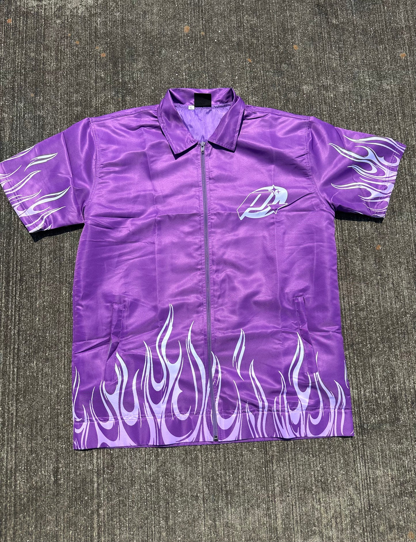 Peezy Flame Collar Shirt
