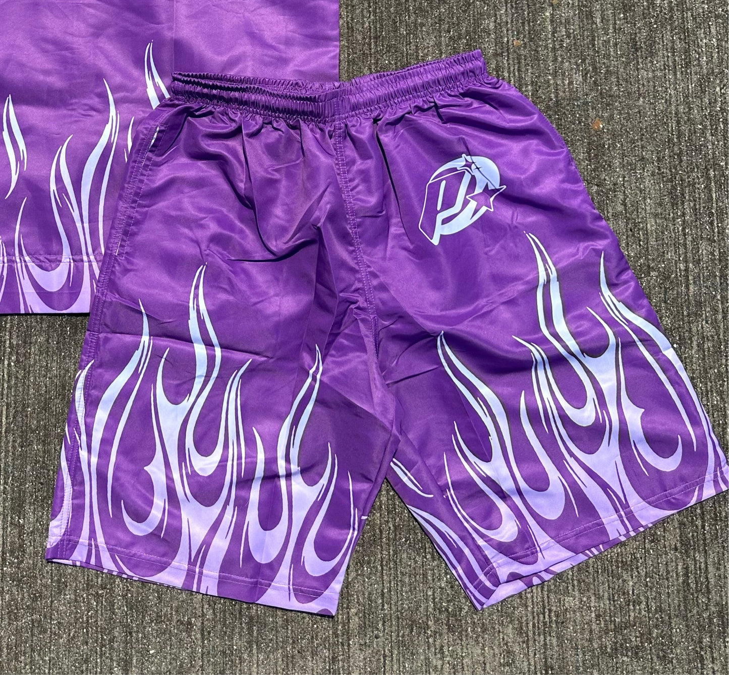Peezy Flame Shorts
