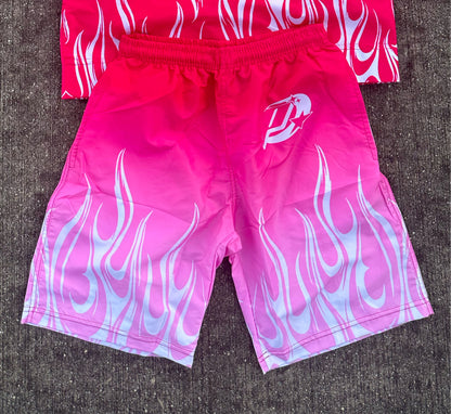 Peezy Flame Shorts