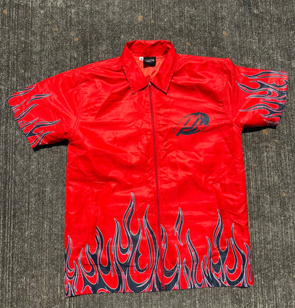 Peezy Flame Collar Shirt
