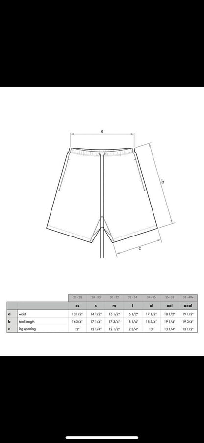 Peezy Flame Shorts