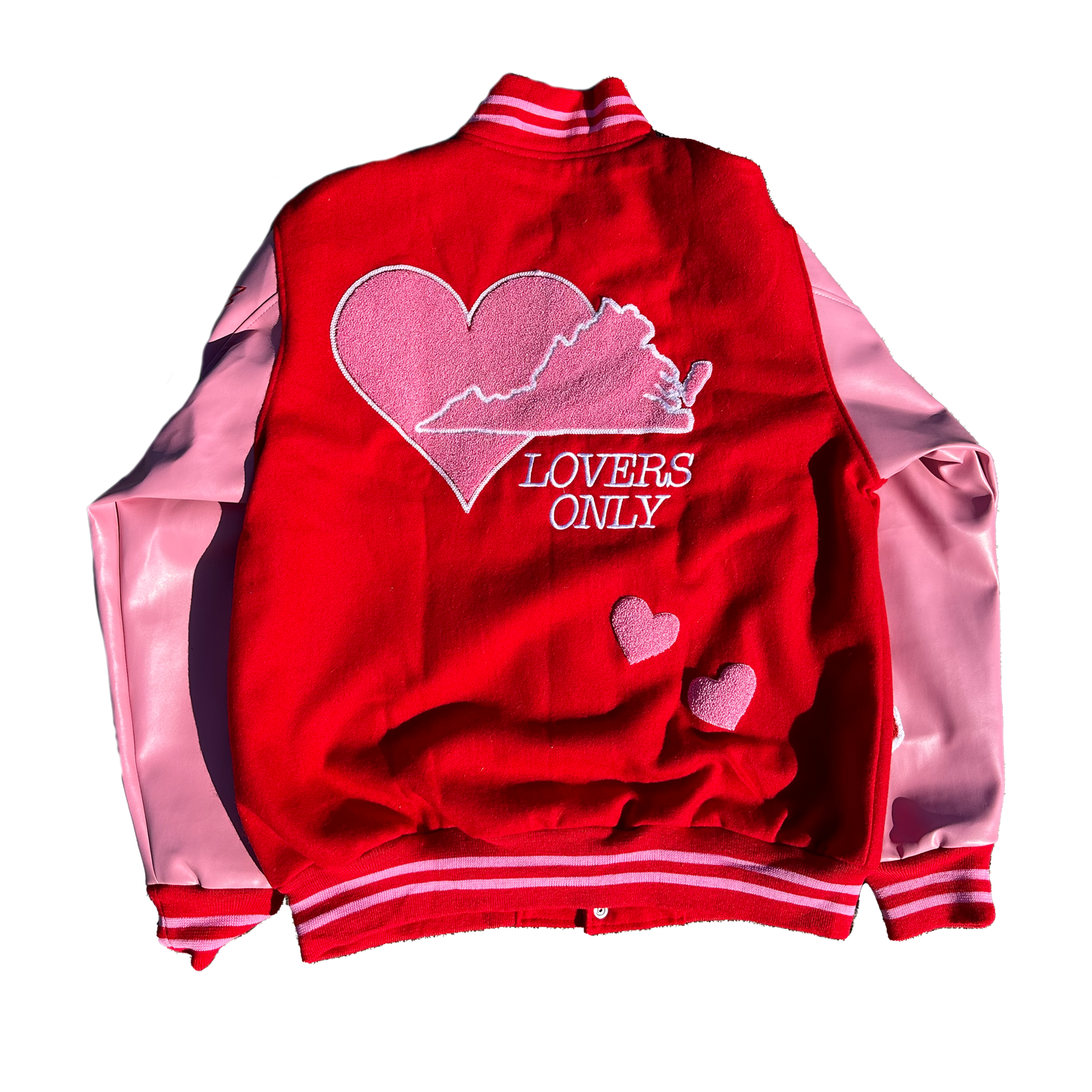 Mens ‘VA Lovers only’ Varsity Jacket (Oversized)