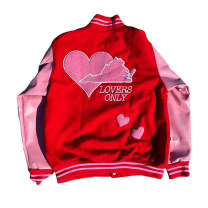 Mens ‘VA Lovers only’ Varsity Jacket (Oversized)