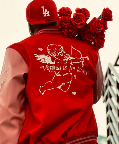 'VA' Varsity Jacket (Valentine Edition)